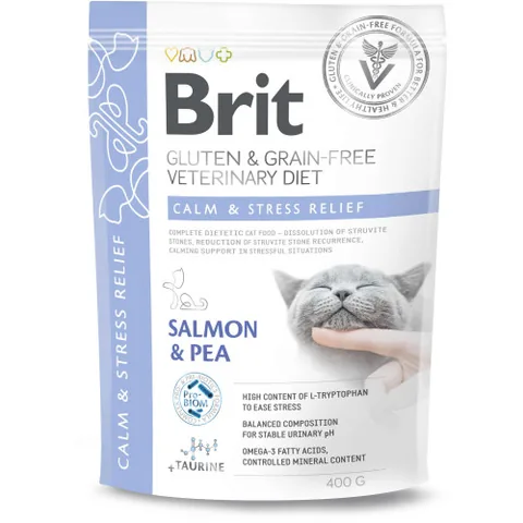 Hrana Uscata pentru Pisici Brit Grain Free VD Calm & Stress 400g