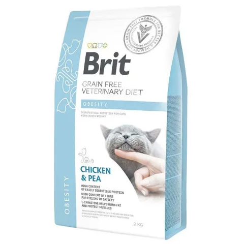 Hrana Uscata pentru Pisici Brit Grain Free VD Obesity 400g