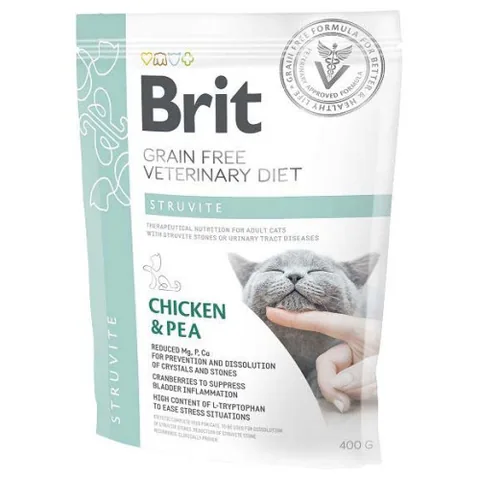 Hrana Uscata pentru Pisici Brit Grain Free VD Struvite 400g