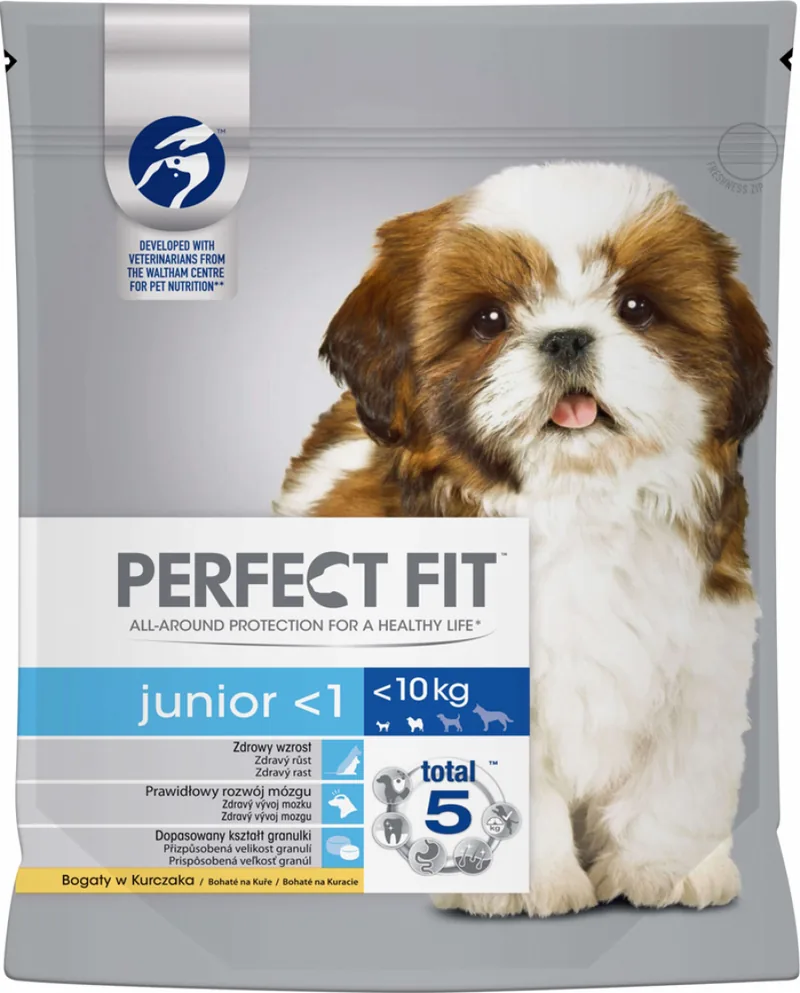 Hrana Uscata pentru Caini Perfect Fit Junior Pui 825g