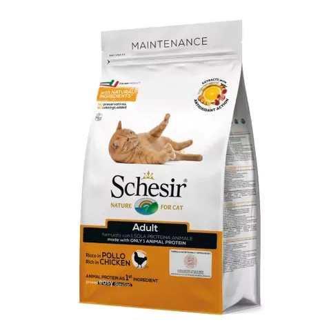Hrana Uscata Pisici Schesir Cat Monoprotein Pui 400g