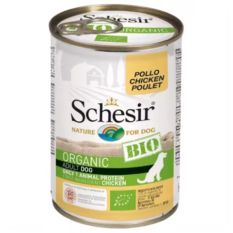 Hrana Umeda pentru Caini Schesir Dog Bio Pui 400g