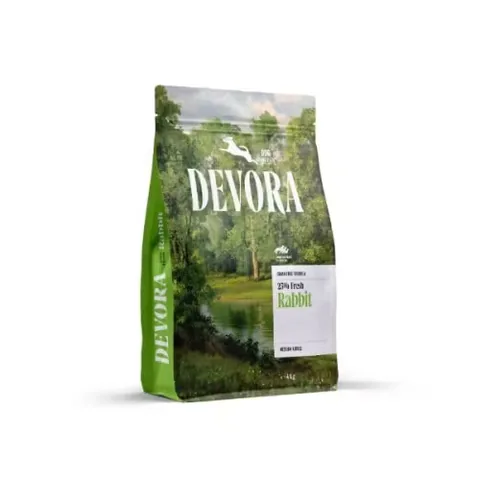 Hrana Uscata pentru Caini Devora Dog Adult All Sizes Grain Free Monoprotein Iepure 4kg