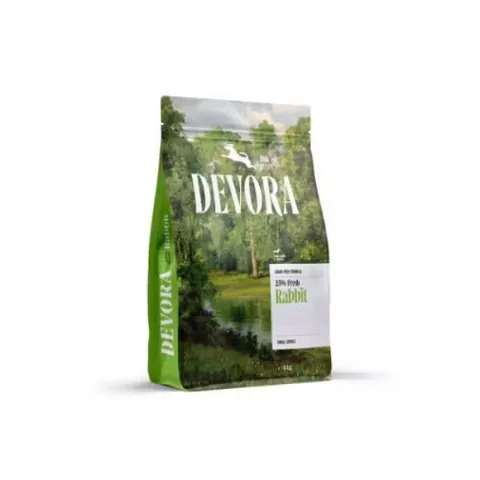Hrana Uscata pentru Caini Devora Adult Small Breed Grain Free Monoprotein Iepure 4kg