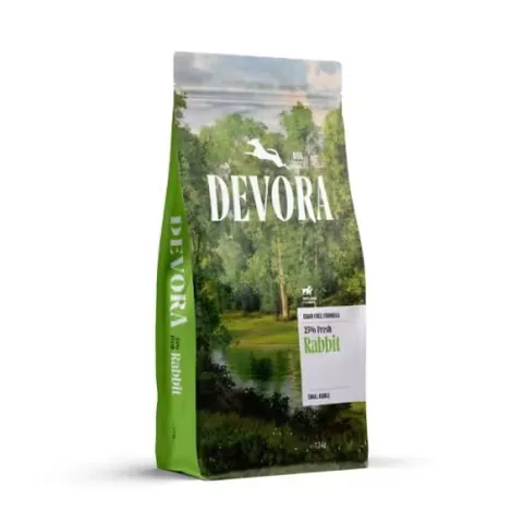 Hrana Uscata Caini Devora Puppy & Junior M&L Grain Free Monoprotein Iepure 7.5kg