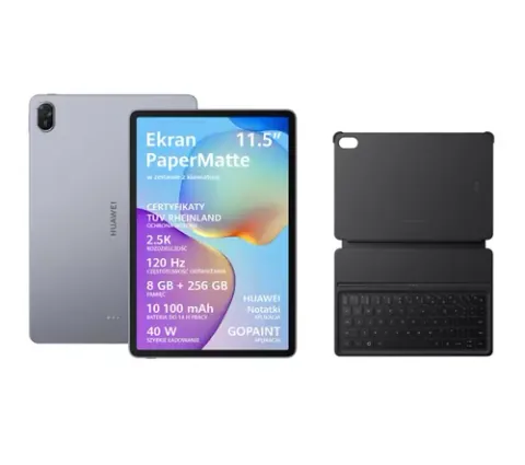 Huawei MatePad 11.5 PaperMatte 2025 256GB 8GB RAM Gri Cu Tastatura
