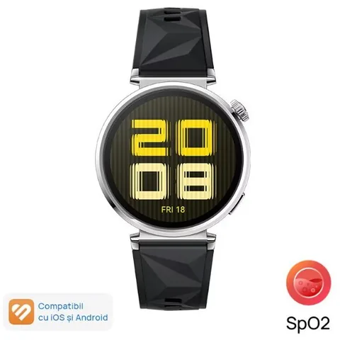 Huawei Watch GT 5 Fluoroelastomer Negru