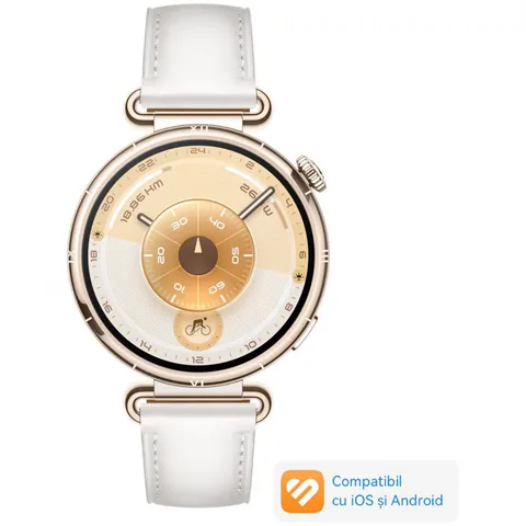 Huawei Watch GT 6 41mm Auriu Cureaua Alba