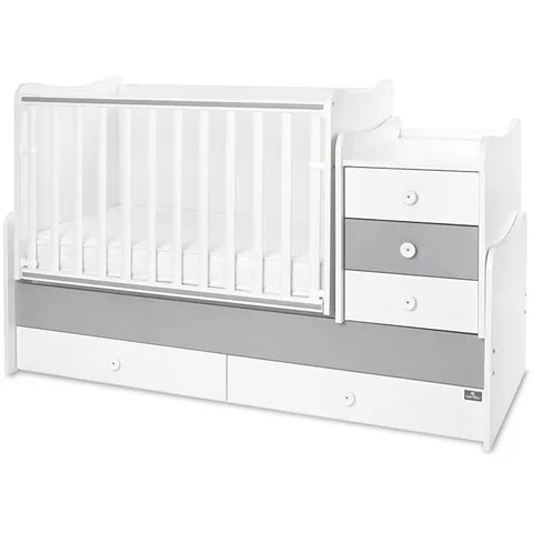 Lorelli Maxi Plus 70x160cm Trio White Stone Grey