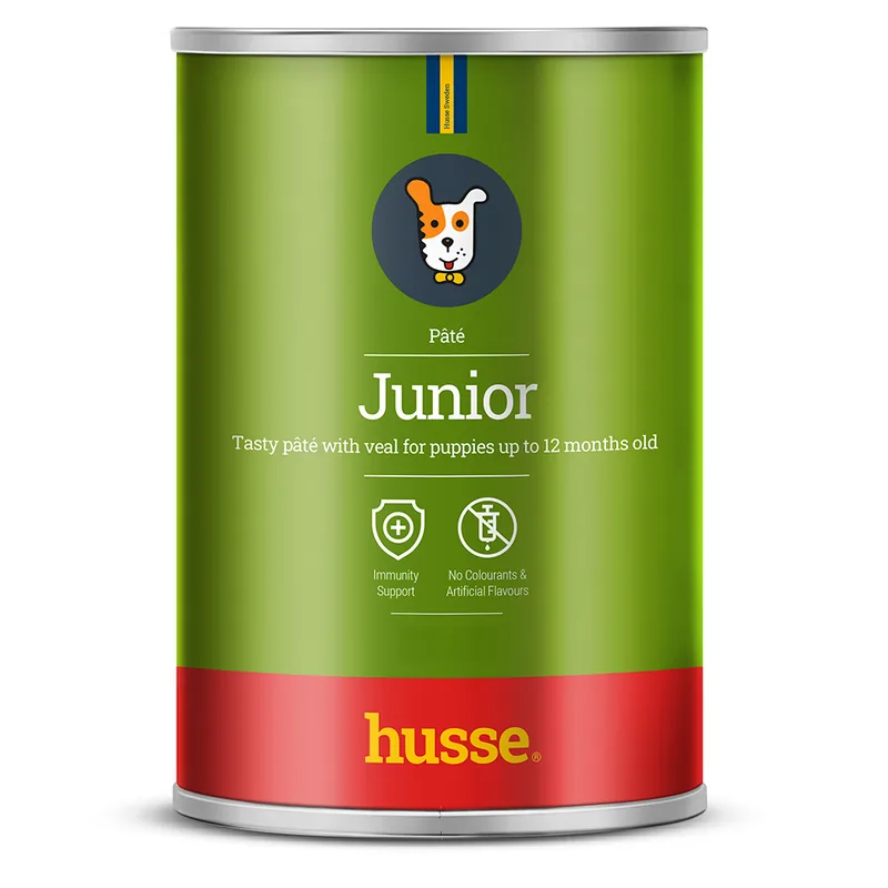 Husse Junior Paté Carne de Vițel și Ginseng