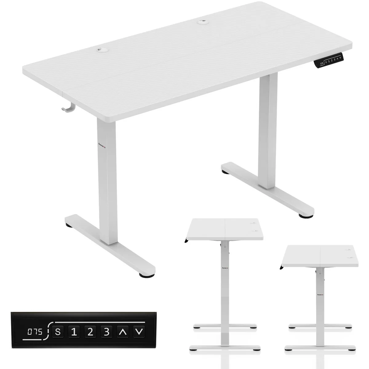 Huzaro Hero 8.1 120x60cm Reglabila 72-118cm LED Alb