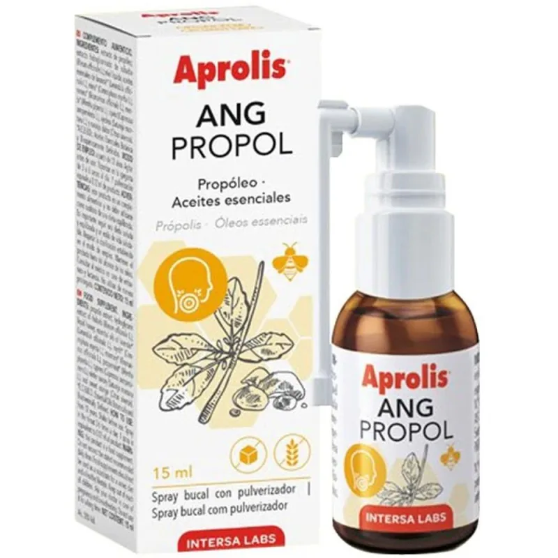 Igienizant Bucal Aprolis Propolis si Uleiuri Esentiale cu Pulverizator 15ml