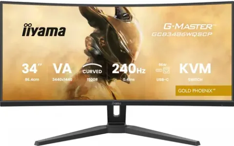 Iiyama GCB3486WQSCP-B1 VA Curved 240Hz Boxe Negru