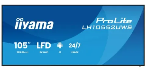 Iiyama LH10552UWS-B1AG 104.6inch Negru