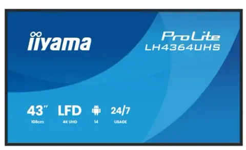 Iiyama LH4364UHS-B1AG 43inch Negru