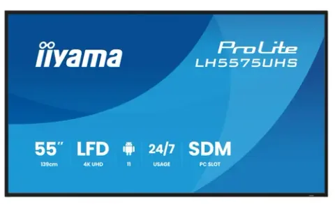Iiyama LH5575UHS-B2AG Negru