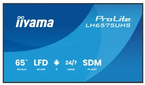 Iiyama LH6575UHS-B2AG Boxe Negru