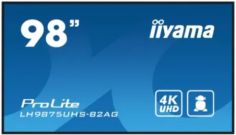 Iiyama LH9875UHS-B2AG 97.5inch Negru