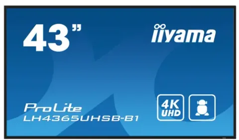 iiyama ProLite LH4365UHSB-B1 42.5inch UHD Negru