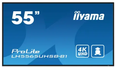 Iiyama ProLite LH5565UHSB-B1 54.6inch Negru