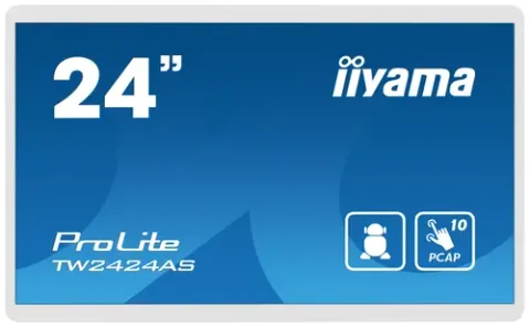 iiyama ProLite TW2424AS-W1 23.8inch Touchscreen Alb