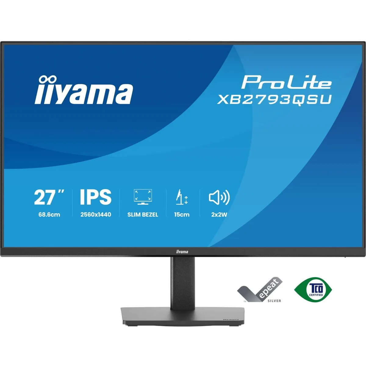 Iiyama ProLite XB2793QSU-B1 75Hz Negru