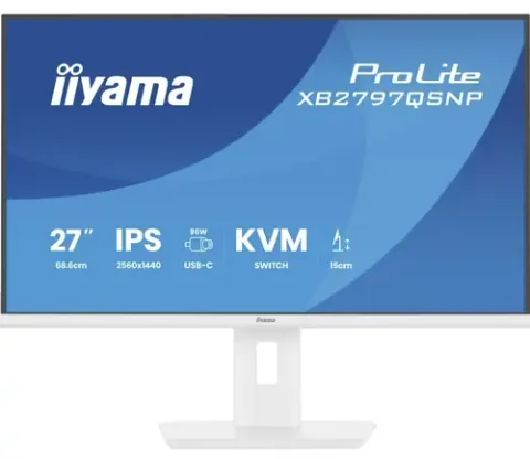 Iiyama ProLite XB2797QSNP-W1 Alb