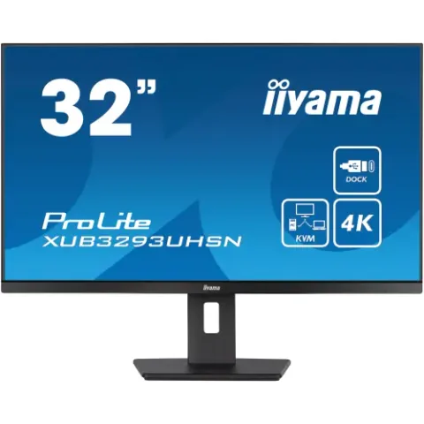Iiyama ProLite XUB3293UHSN-B5LED Negru