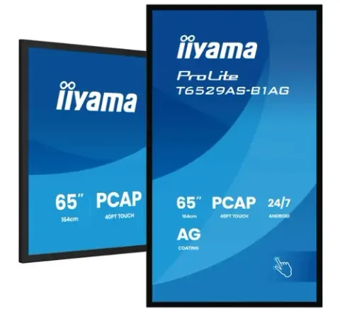 Iiyama T6529AS-B1AG Touchscreen Boxe Negru