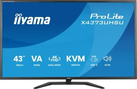 Iiyama X4373UHSU-B2 Negru