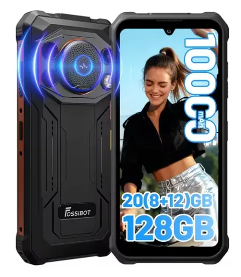 Fossibot F110 Pro 128GB 8GB RAM Negru/Portocaliu