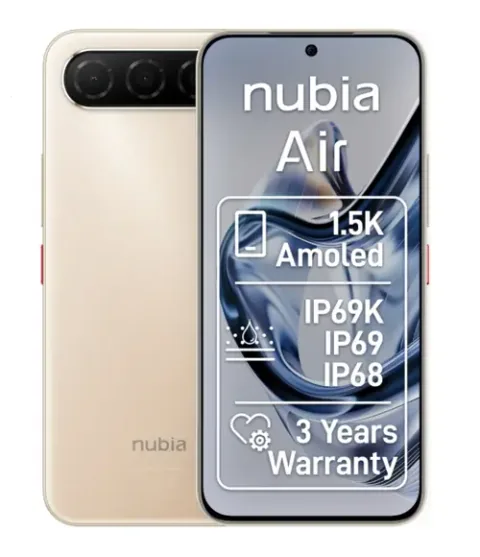 ZTE nubia Air 5G 256GB 8GB RAM Auriu