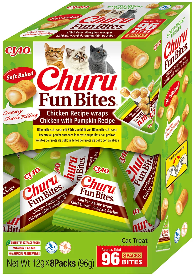Inaba Churu Fun Bites Pui si Dovleac