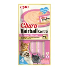 Inaba Ciao Churu Hairball Control Somon 4x14g