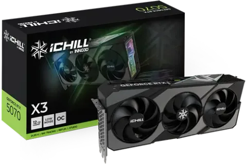Inno3D GeForce RTX 5070 iCHILL X3 12GB GDDR7