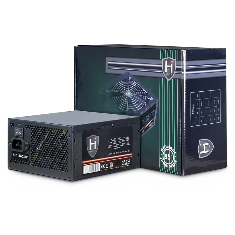 Inter-Tech HiPower SP-750 Negru