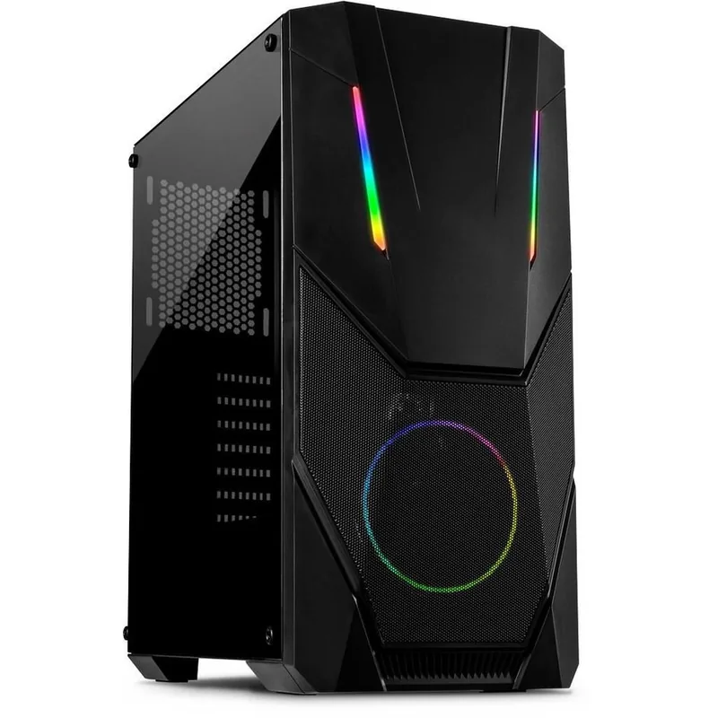 Inter-Tech Hornet Mid Tower ATX Negru RGB