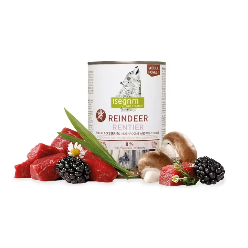 Hrana Umeda Isegrim Dog Adult Reindeer 400g
