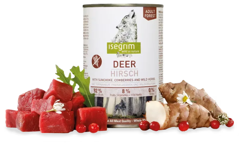 Hrana Umeda Isegrim Dog Adult Deer 800g