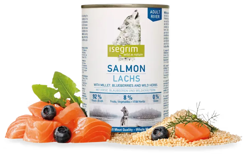 Hrana Umeda Caine Isegrim Adult Salmon 800g