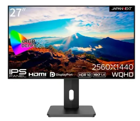 JAPANNEXT JN-27IPS4FLWQHDR-HSP 27inch Negru