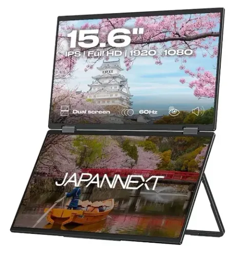 JAPANNEXT JN-DMD-IPS156F Negru