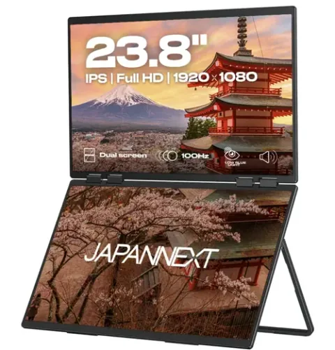 JAPANNEXT JN-DMD-IPS238F-C4 Dual 100Hz Negru