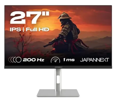 JAPANNEXT JN-I270FHD200F-HSP 27 Inch Negru/Argintiu