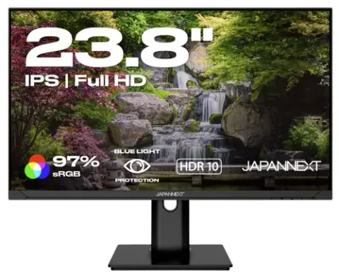 JAPANNEXT JN-IPS2382FHDR-HSP Negru