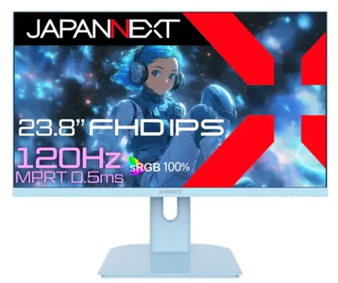 JAPANNEXT JN-IPS238G120F-BB Albastru