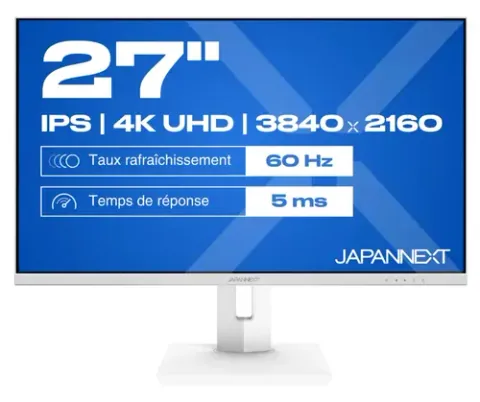 JAPANNEXT JN-IPS270UHD60F-C65W-HSP 27inch Boxe Alb
