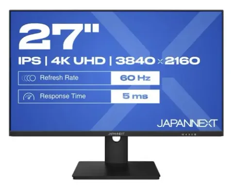 JAPANNEXT JN-IPS270UHD60F Negru