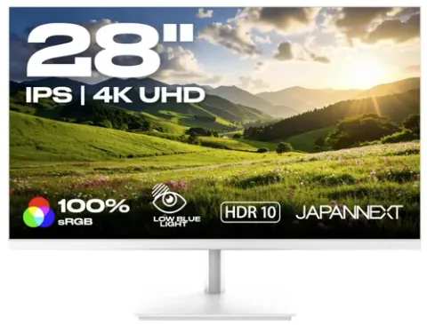 JAPANNEXT JN-IPS280UHD60F-PW 28inch Alb
