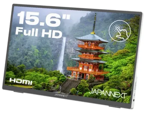 JAPANNEXT JN-MD-i156FHDR-T Touchscreen Argintiu